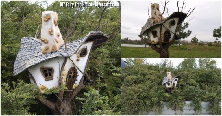 Fairy Garden Tree House Ideas