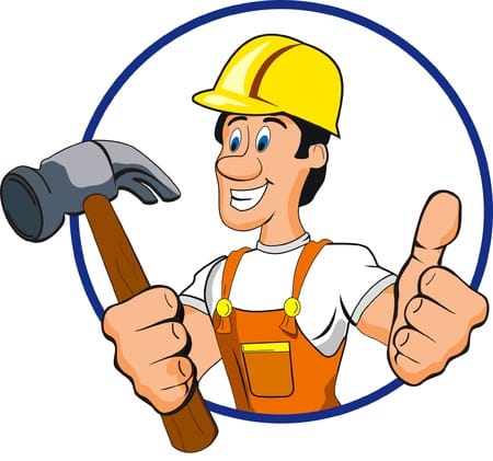 handyman with hammer